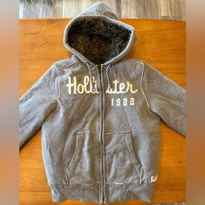 Hollister Faux Fur lined hoodie